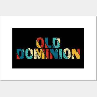 Retro Color - Old Dominion Posters and Art